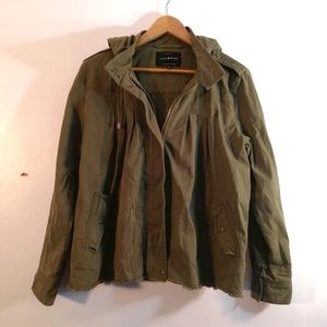 Lucky Brand army green jacket
